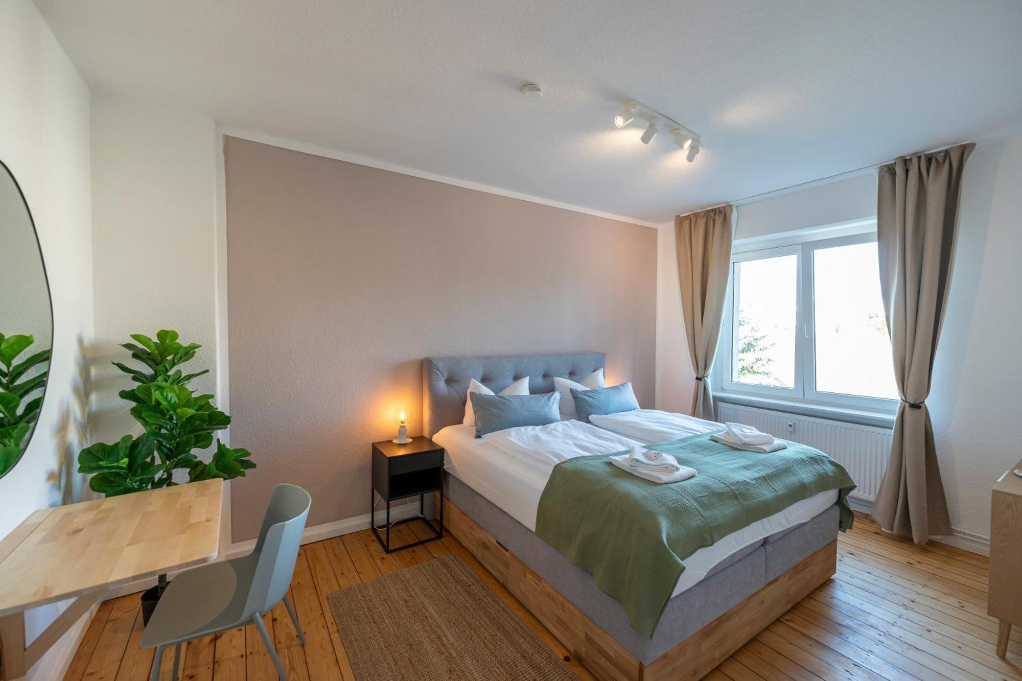 Rr - Central Apartment 80Qm - Balcony - Washer Magdeburg Exterior photo